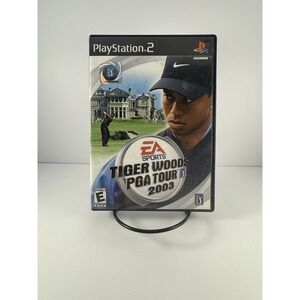 PS2 PlayStation 2 Video Game EA Sports Tiger Woods PGA Tour 2003 - with Manual